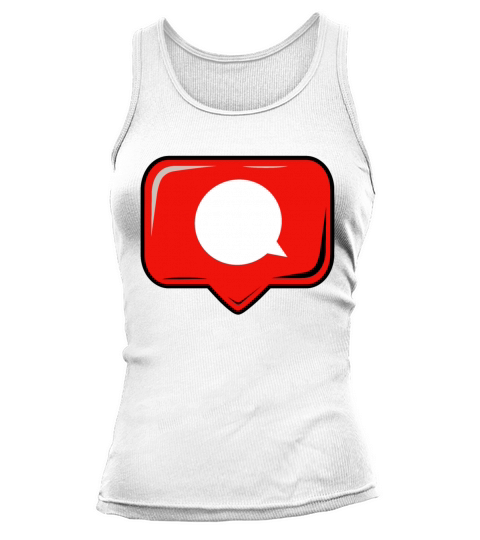 Speech bubble - comment gift idea Tank top Woman
