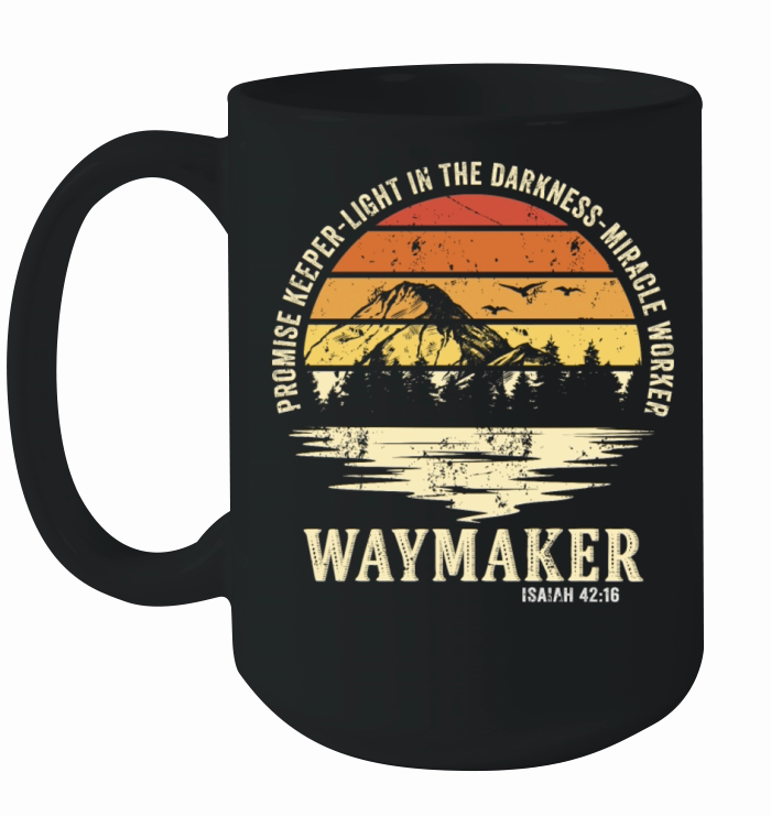 Waymaker Promise Keeper Miracle Worker Ceramic Mug
