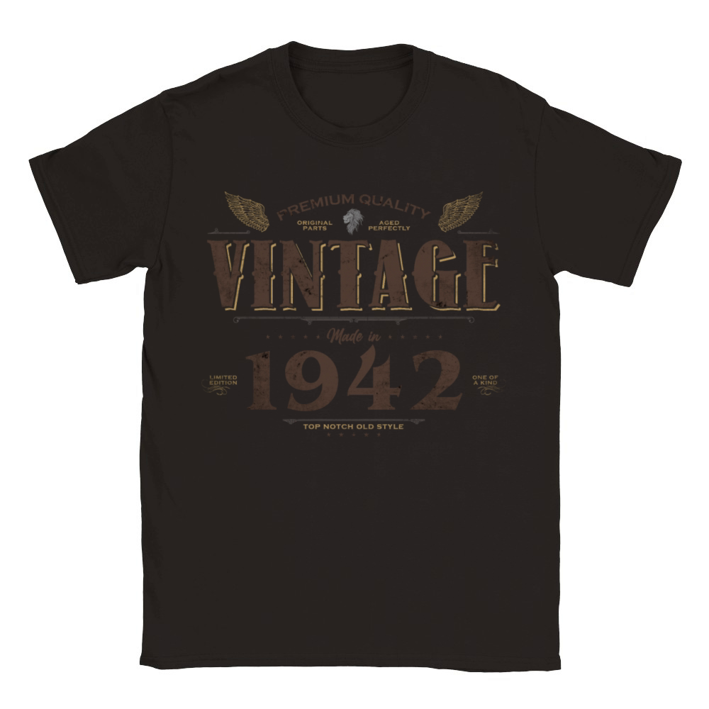 82 Years Old Vintage 1942 Limited Edition 82nd Classic Kids Crewneck T-shirt
