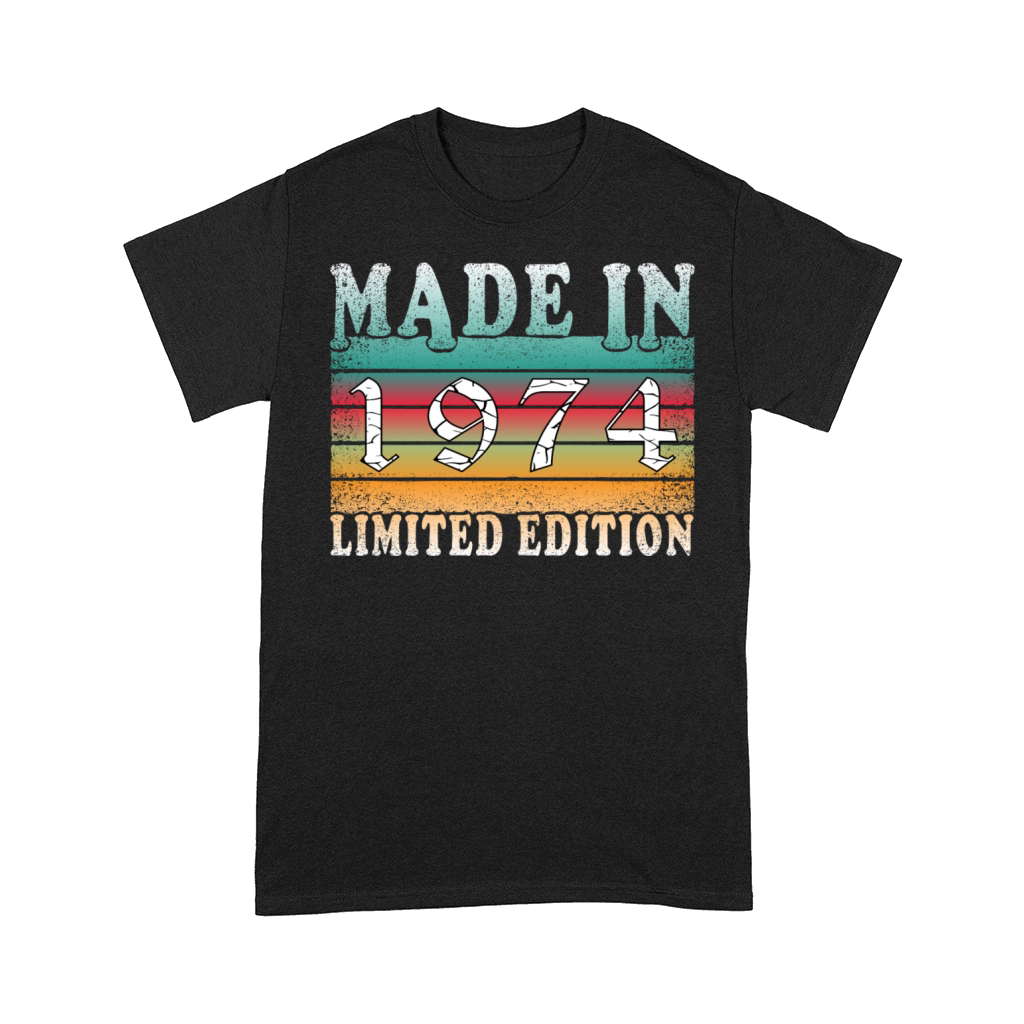 Year 1974 born Vintage Birthday Gift Comfort T-shirt
