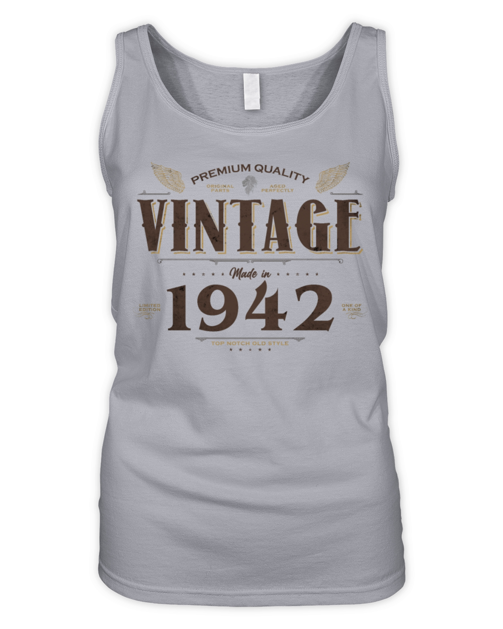 82 Years Old Vintage 1942 Limited Edition 82nd Organic Women's Tank Top