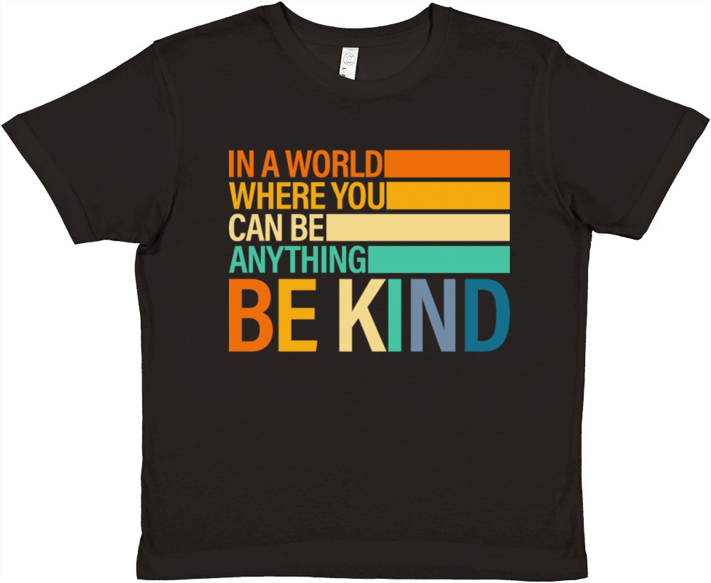 Be Kind Premium Kids Crewneck T-shirt