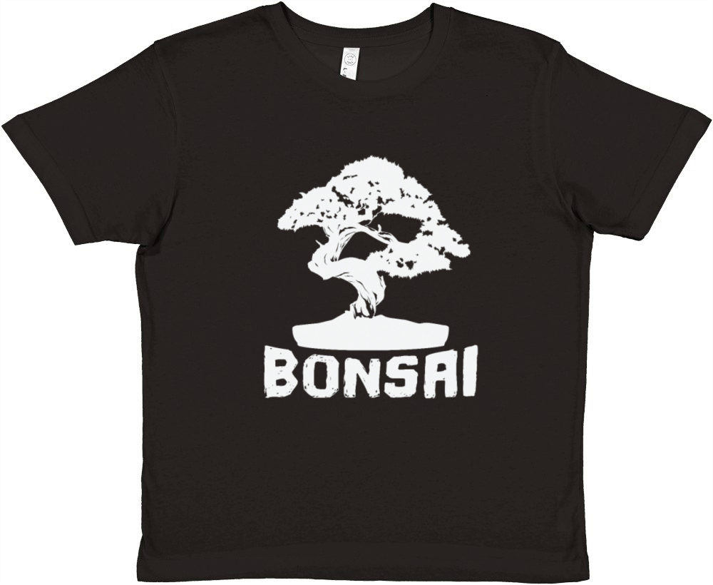 Bonsai Garden Art mini Tree Japan Premium Kids Crewneck T-shirt