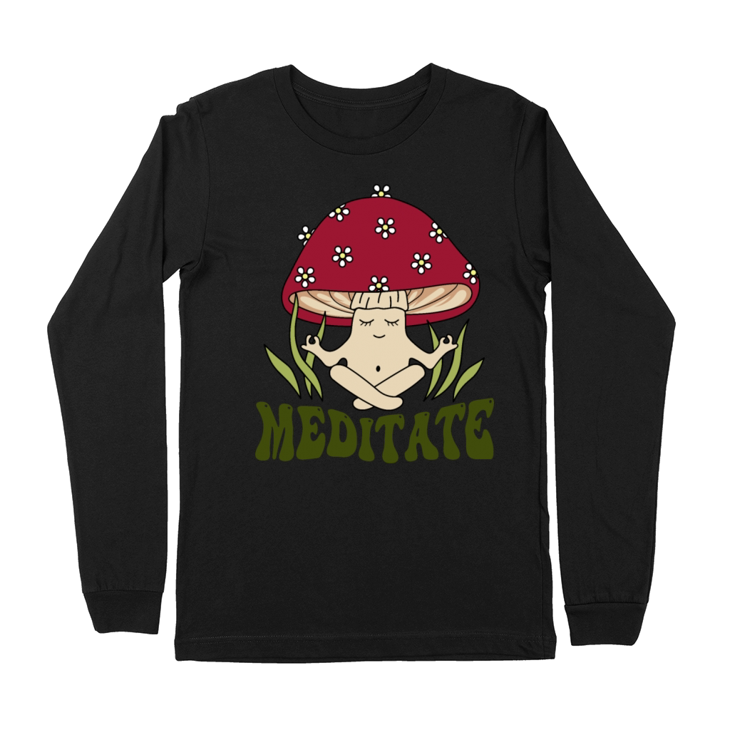 Mushroom meditate Premium Long Sleeve
