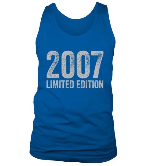 Birthday 2007 Limited Edition Tank Top Unisex