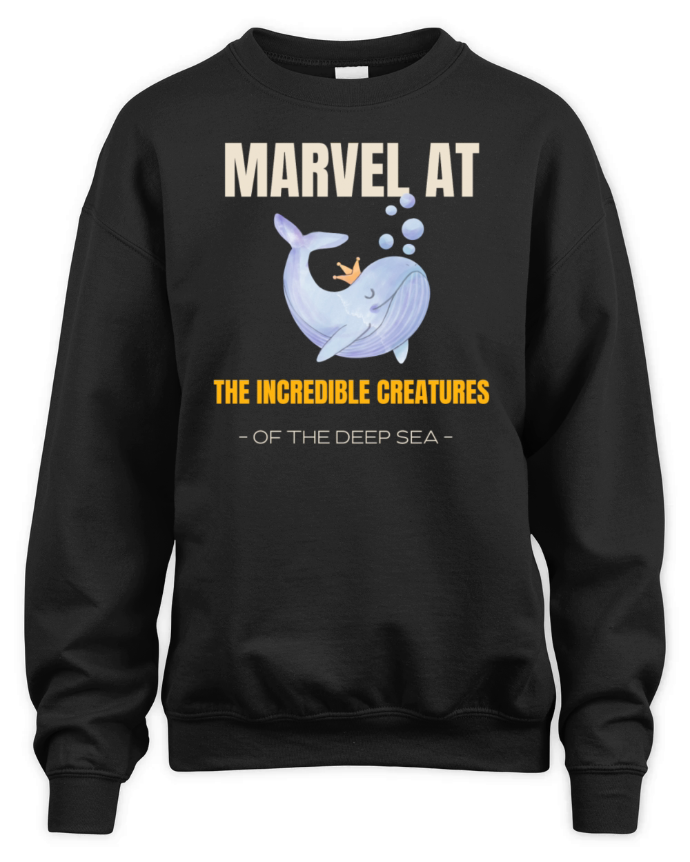 Journey into the deep sea Unisex Premium Crewneck Sweatshirt