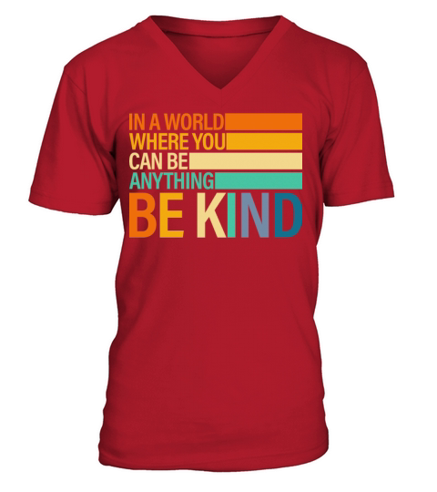 Be Kind V-Neck T-shirt