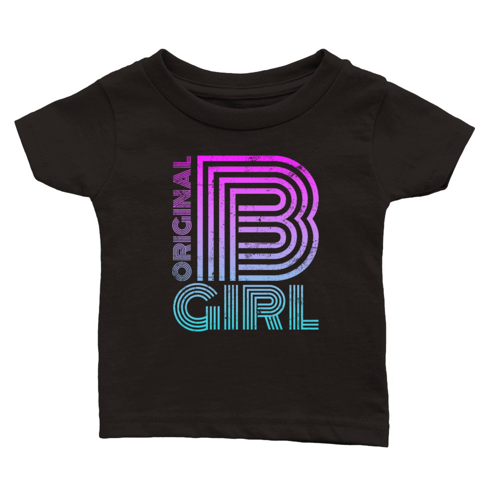 Original B-Girl Breakdance Girl Classic Baby Crewneck T-shirt