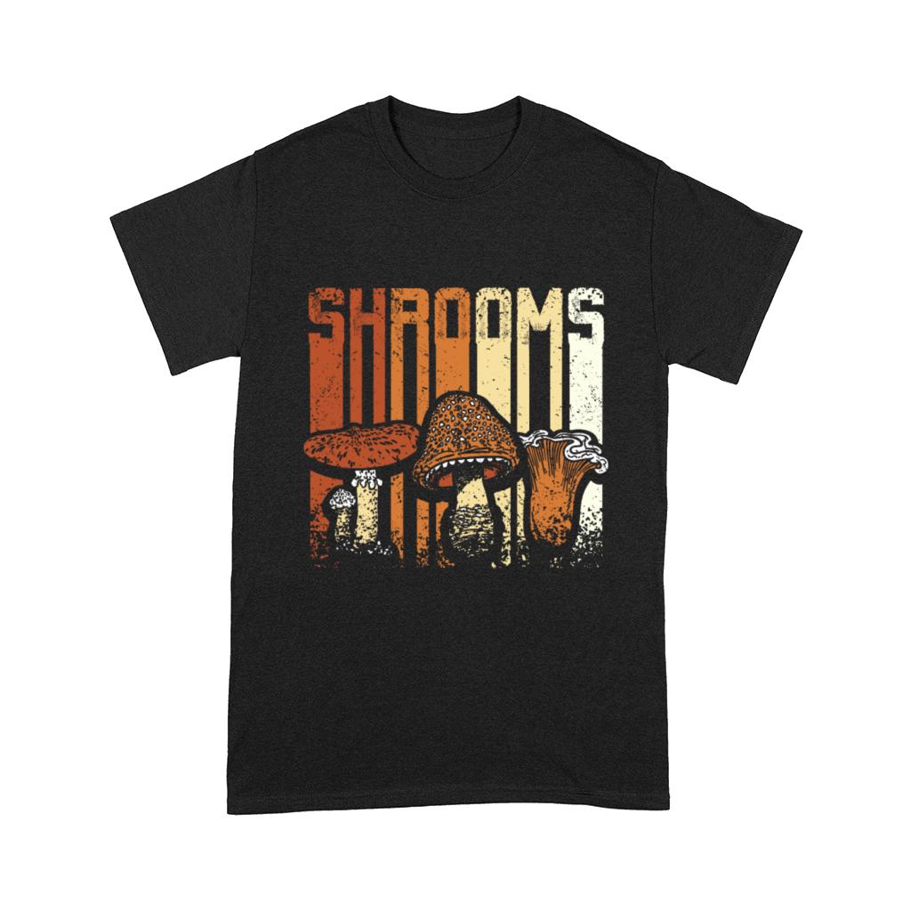 Retro Vintage Shrooms Mushroom Hunting Comfort T-shirt