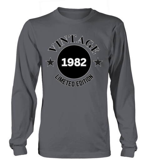 42 Year Old Vintage 1982 Limited Edition Long sleeved Unisex