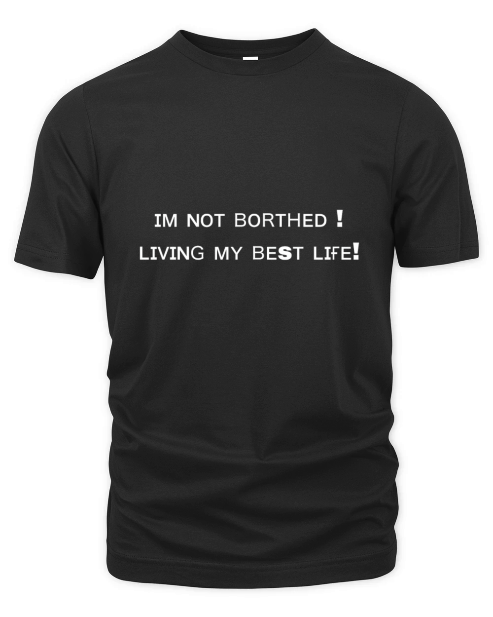 not borthed Organic Unisex T-shirt