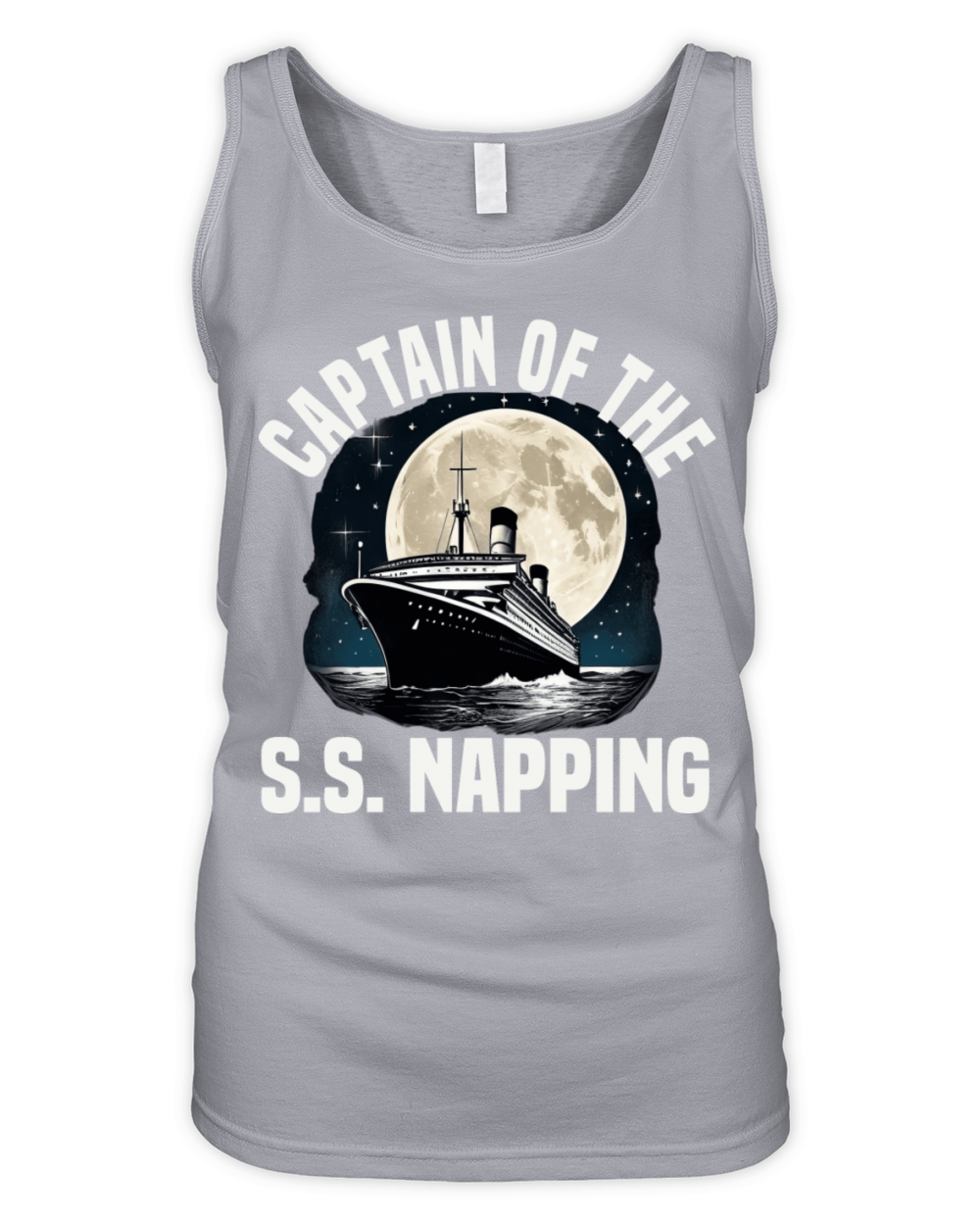 Captain Of Ss Napping Cruise Ship Vacation Group Organic Women's Tank Top