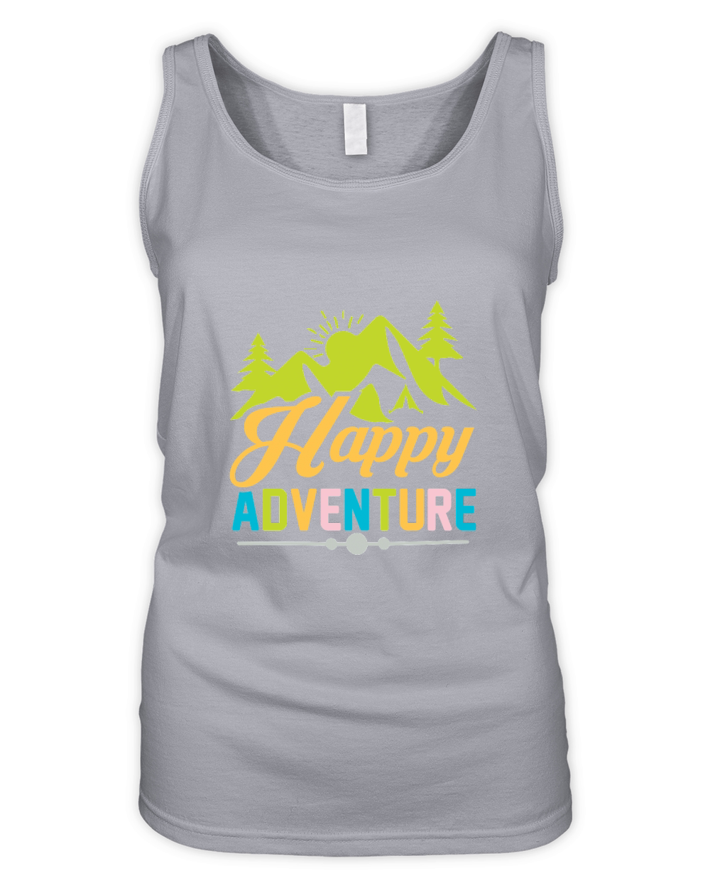 Happy Adventure Organic Women's Tank Top