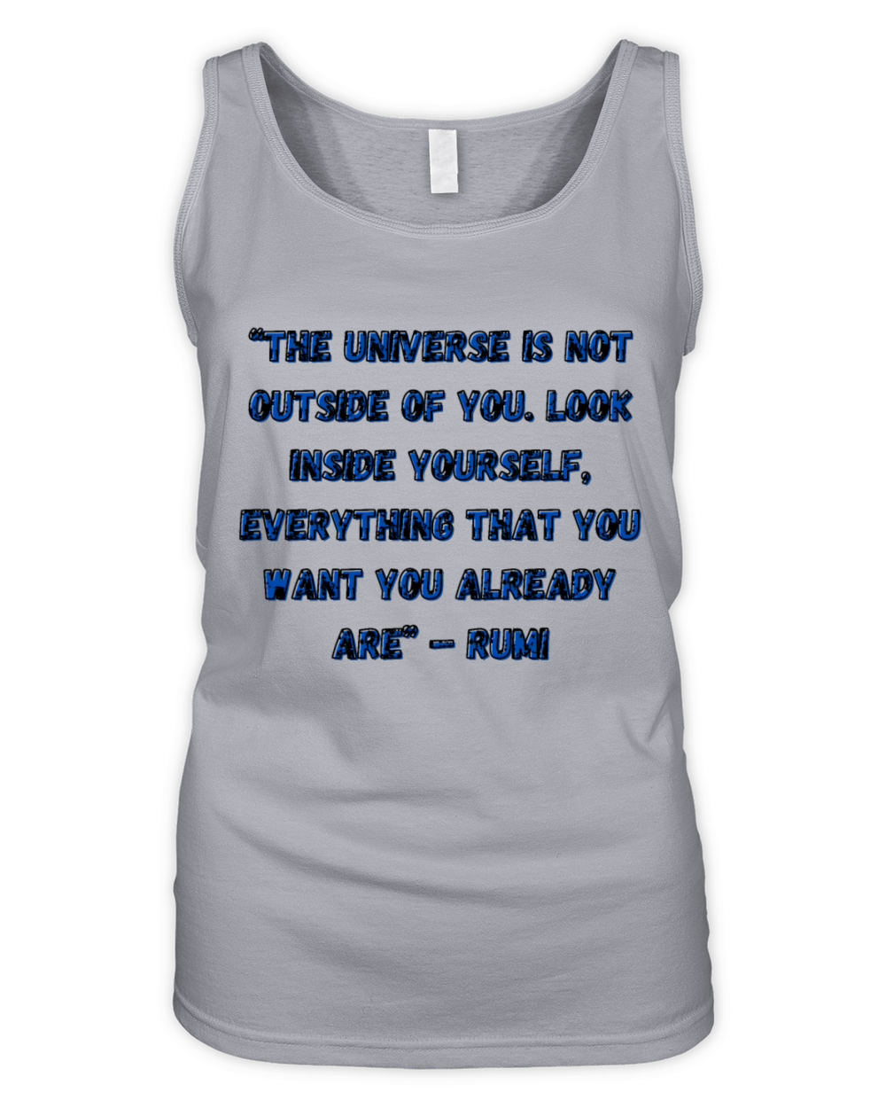 POSITIVE RUMI QUOTES FOR LIFE Organic Women's Tank Top