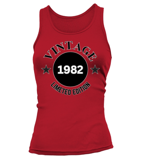 42 Year Old Vintage 1982 Limited Edition Tank top Woman