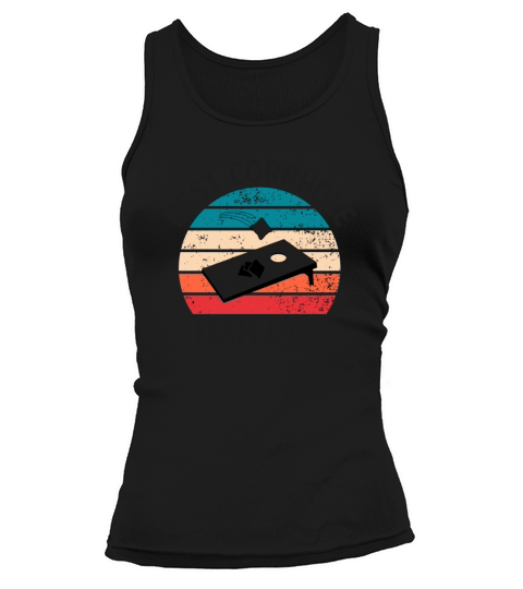 Best Cornhole Team Ever Cornhole Game Tank top Woman