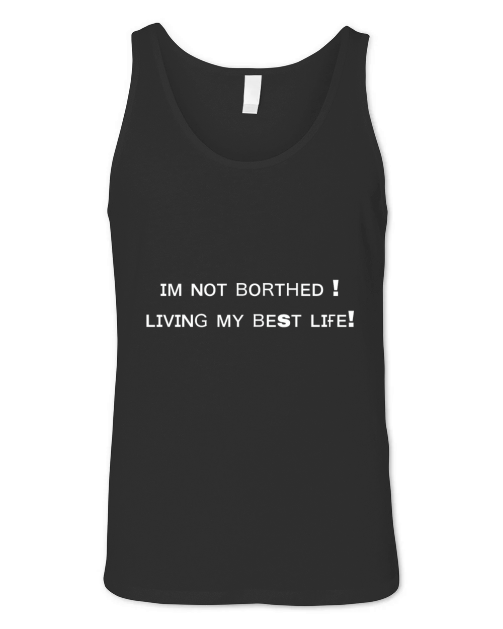 not borthed Unisex Jersey Tank