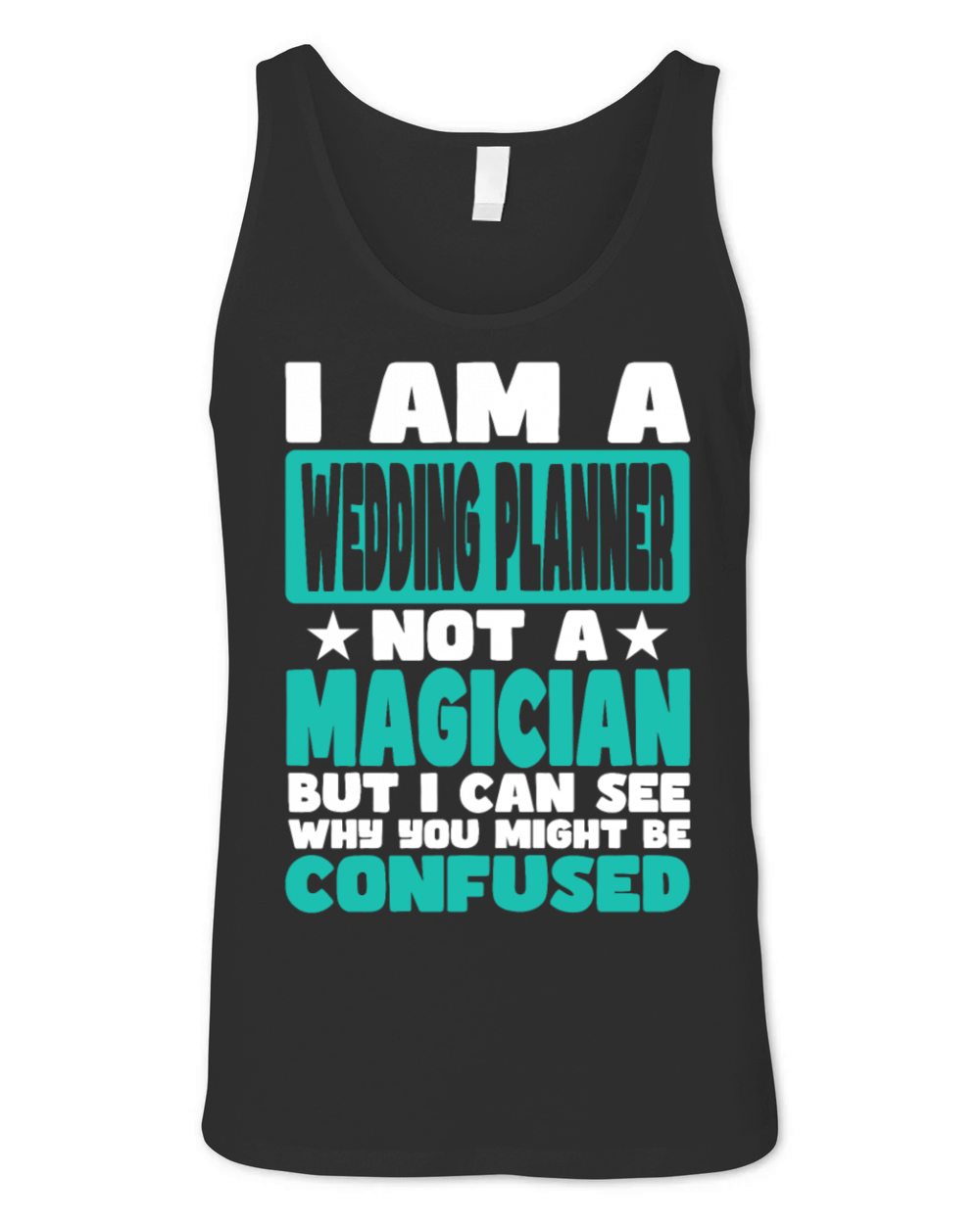 Wedding planner Unisex Jersey Tank