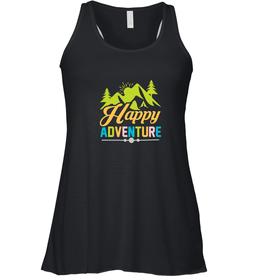 Happy Adventure Women's Flowy Tank Top