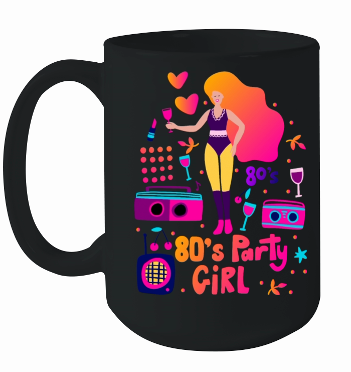 80s Party Girls Ceramic Mug