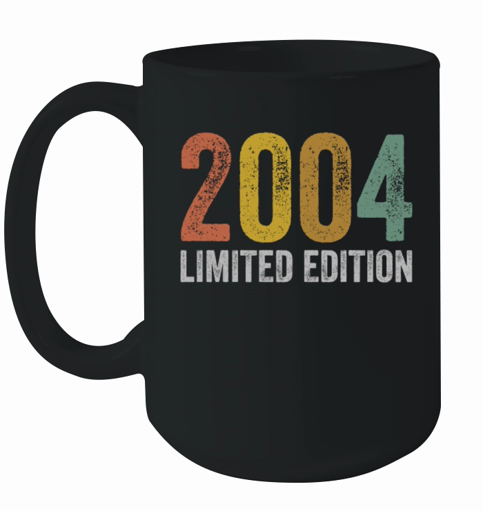 Birthday 2004 Limited Edition Ceramic Mug