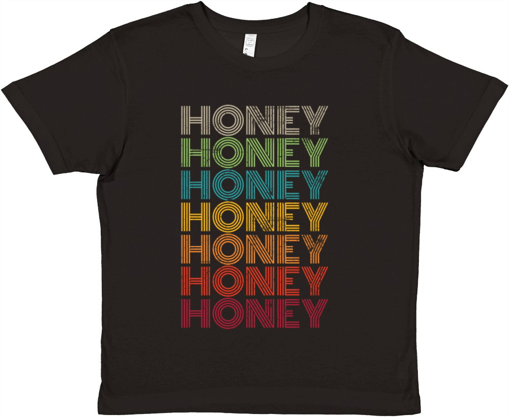 Honey vintage Premium Kids Crewneck T-shirt