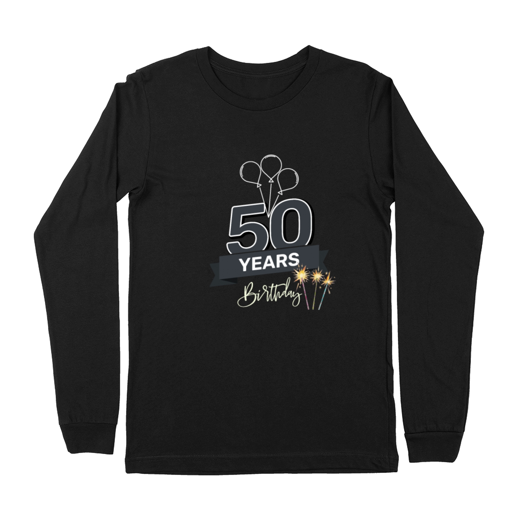 50th birthday Premium Long Sleeve