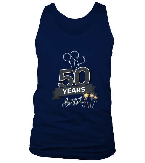 50th birthday Tank Top Unisex