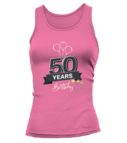 50th birthday Tank top Woman