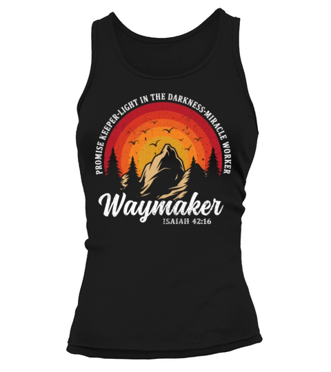 Waymaker Promise Keeper Miracle Worker Tank top Woman