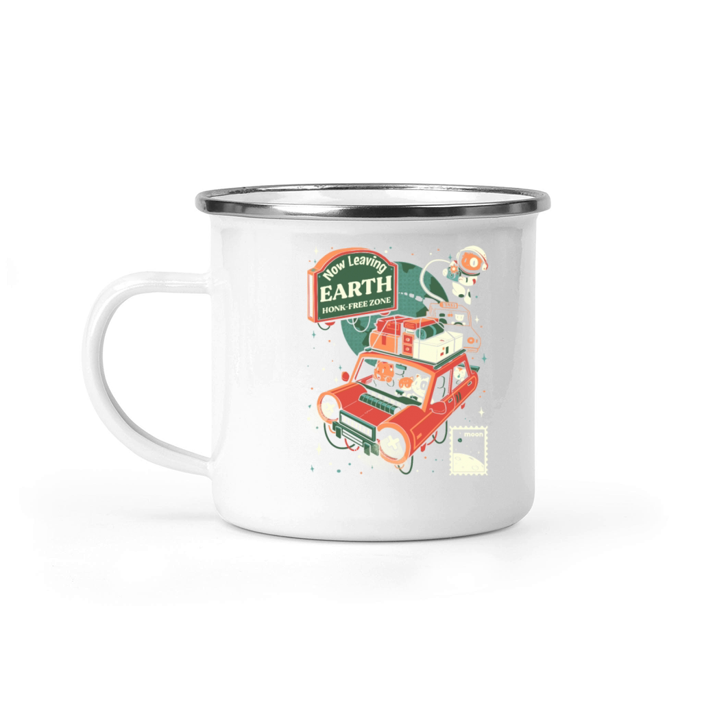Honk-Free Zone Camping Mug