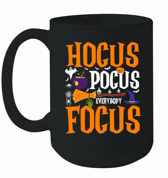 Hocus Pocus Everybody Focus Ceramic Mug