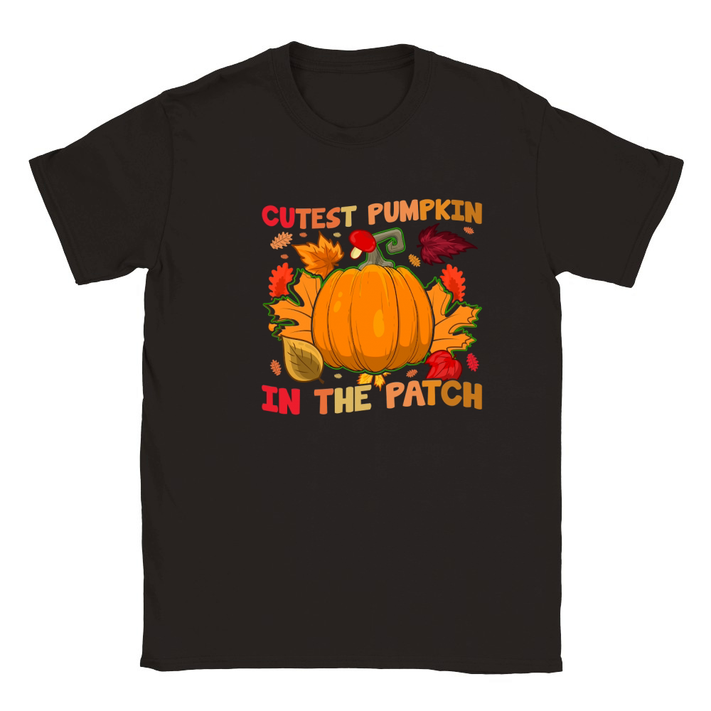 cutest pumpkin in the patch 2 Classic Kids Crewneck T-shirt