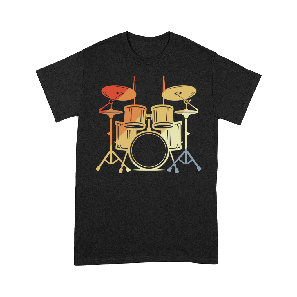 Drum Set Vintage Look Comfort T-shirt