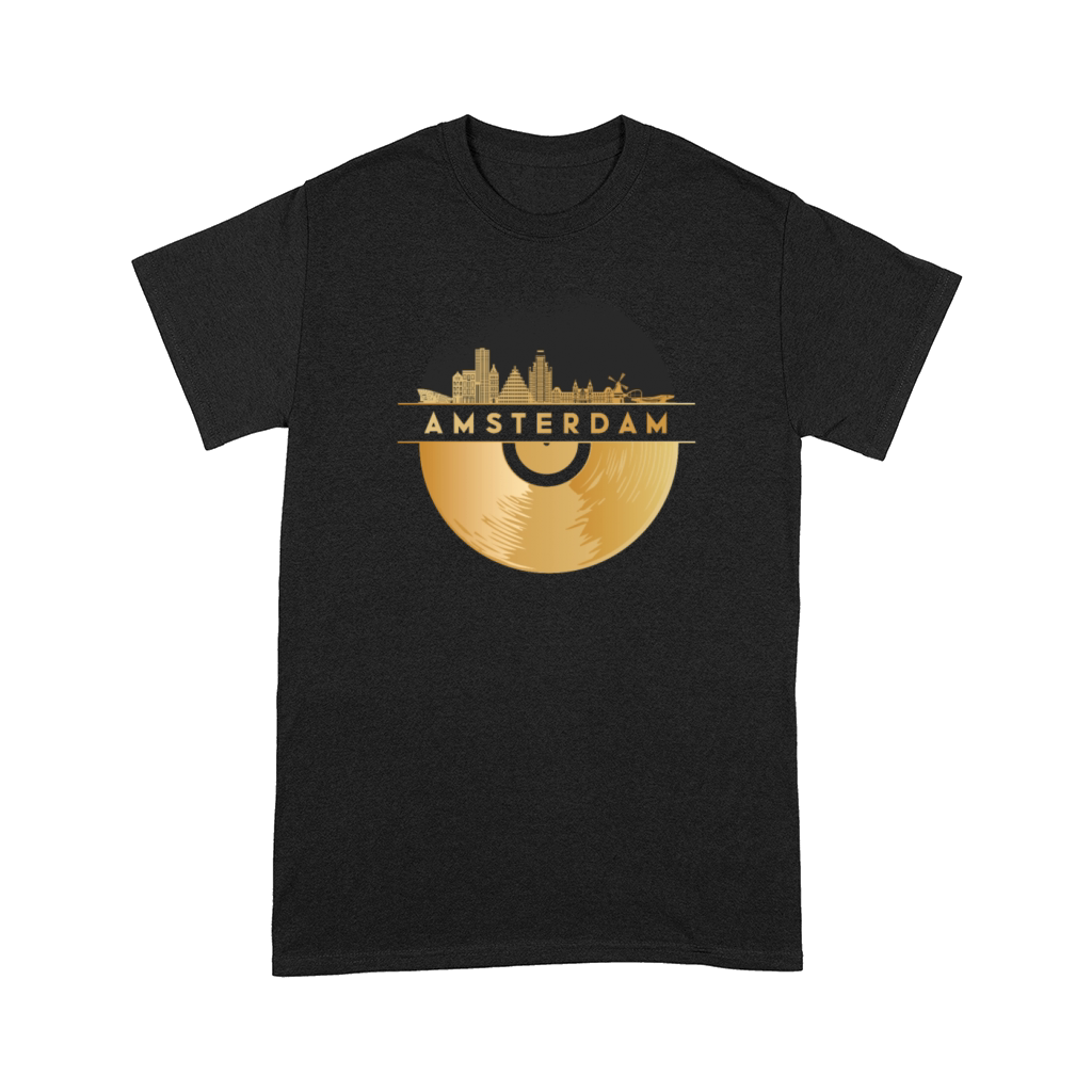 Vinyl-Record-Player Music Comfort T-shirt