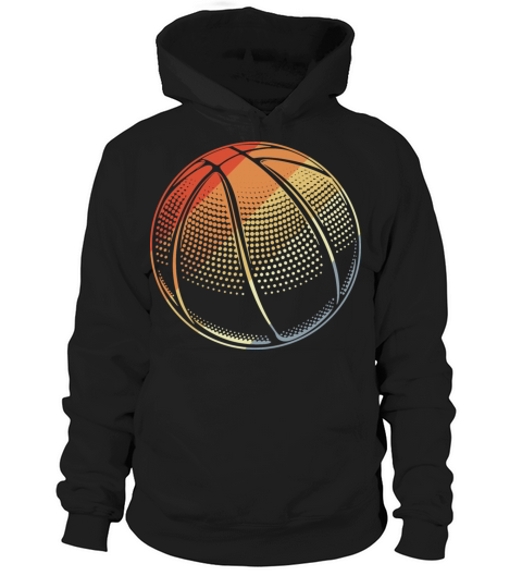 Basketball Ball Vintage Hoodie Unisex