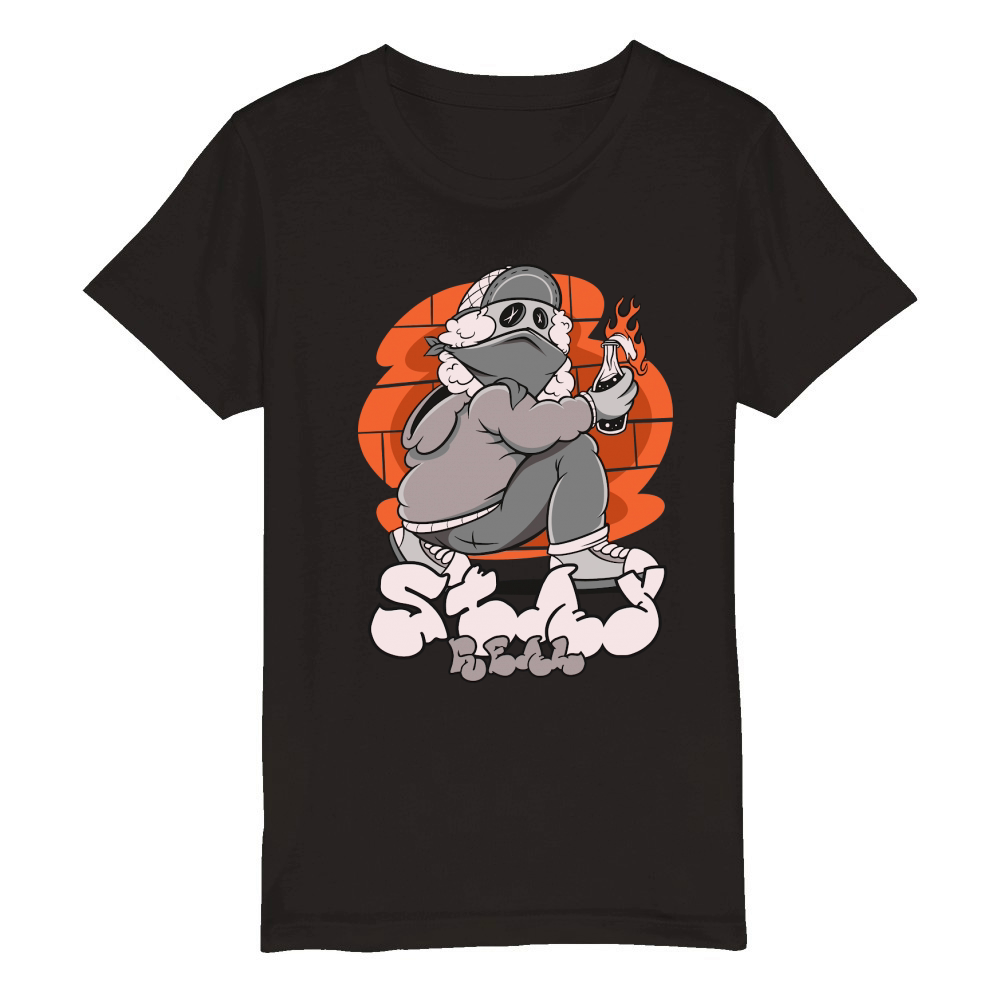 Stay Real Organic Kids Crewneck T-shirt