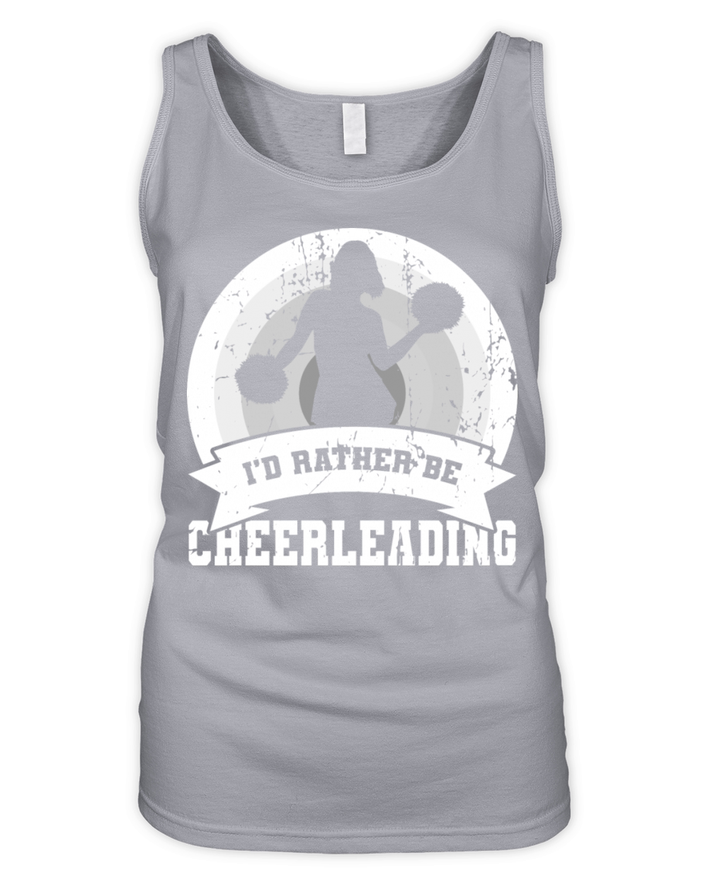 Funny Cheerleader Quote Organic Women's Tank Top