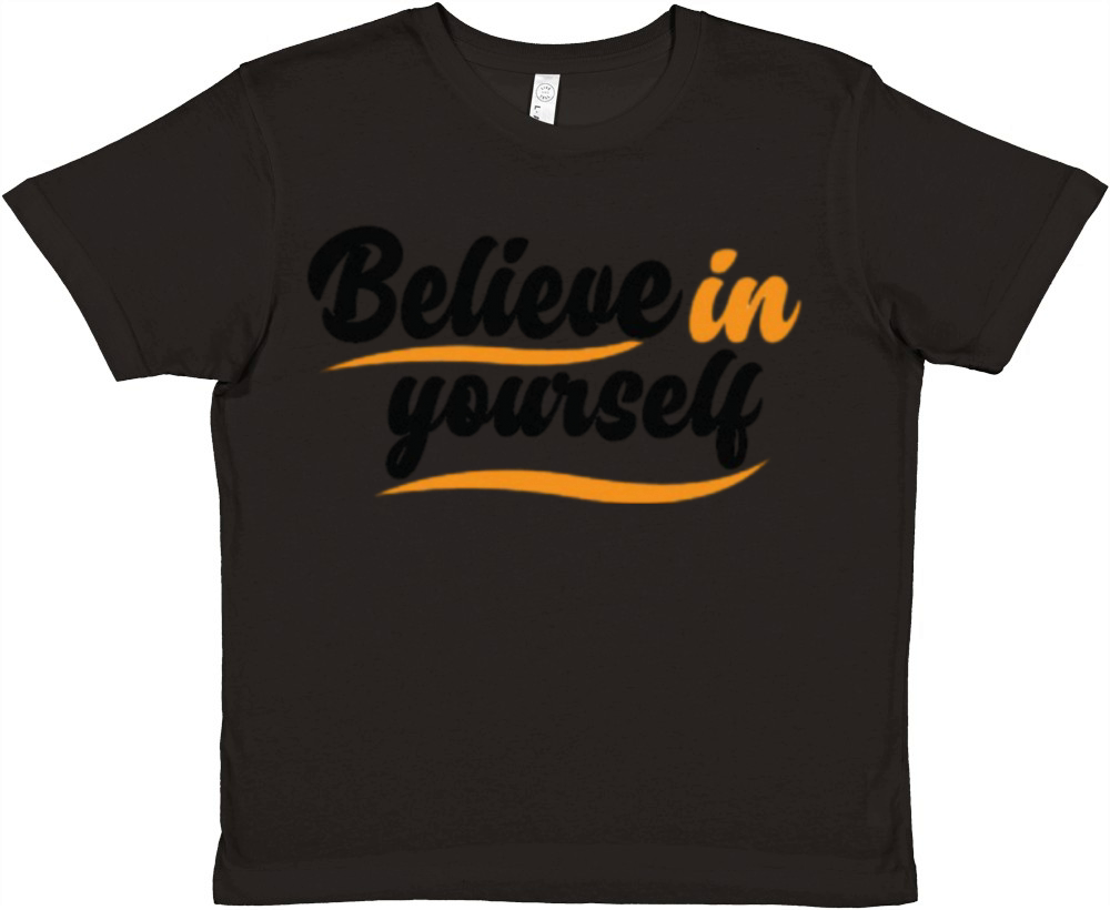 Believe in Yourself Premium Kids Crewneck T-shirt