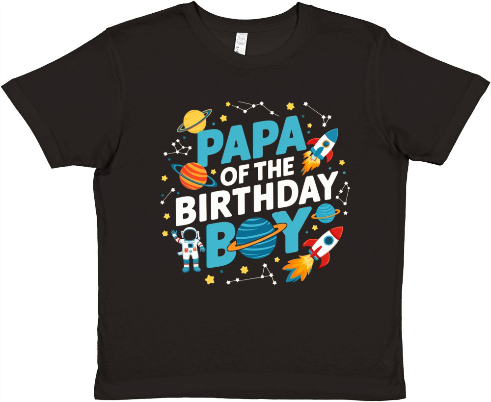 Papa of the birthday boy Premium Kids Crewneck T-shirt