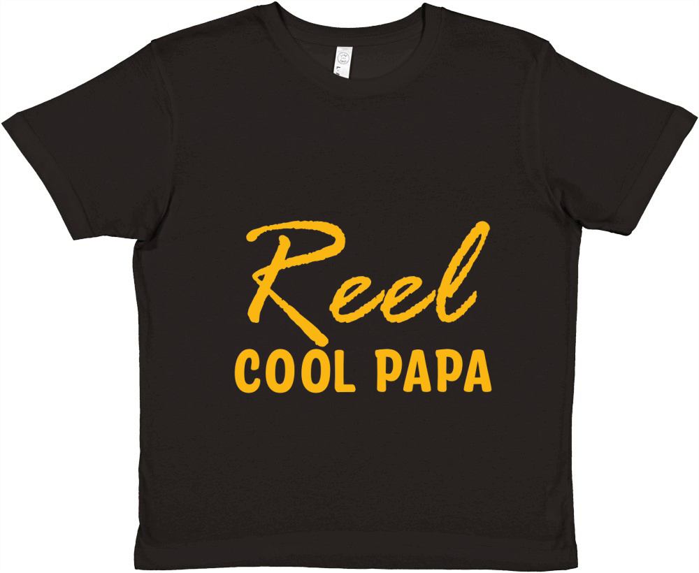 Reel Cool papa Premium Kids Crewneck T-shirt