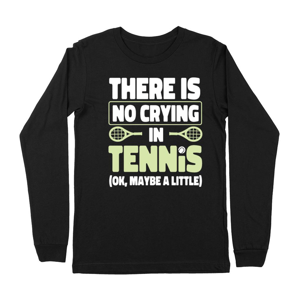 Funny Tennis Player Racket There Premium Long Sleeve