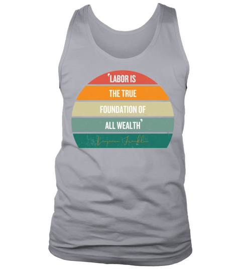 Labor Day Vibes Design T-Shirt for Men and Women Tank Top Unisex