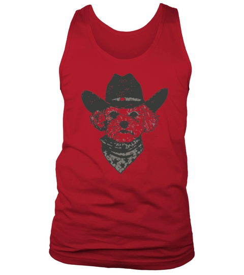 Maltipoo Cowboy Dog Maltese Western gifts Tank Top Unisex