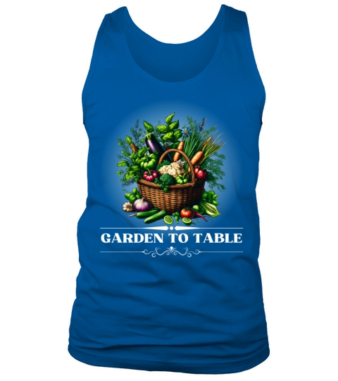 Vegetables Retro Art Tank Top Unisex