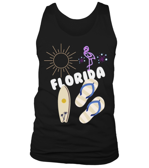 vintage florida retro Tank Top Unisex