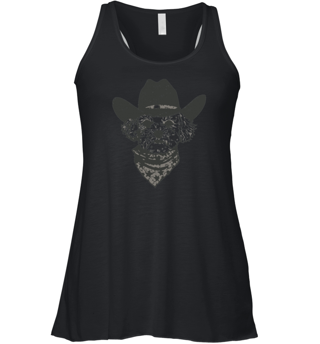 Maltipoo Cowboy Dog Maltese Western gifts Women's Flowy Tank Top
