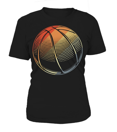 Basketball Ball Vintage Women's T-Shirt