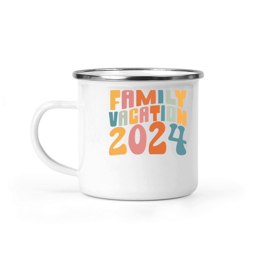Family Vacation 2024 Camping Mug