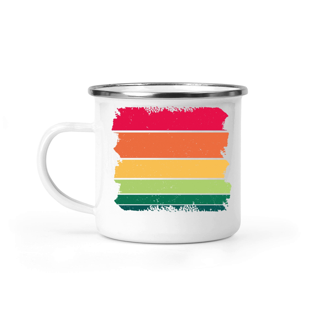 Vintage Retro Sunset (1) Camping Mug